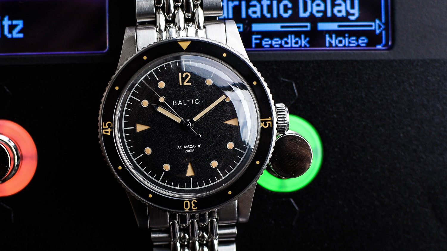 Baltic Aquascaphe dial and case