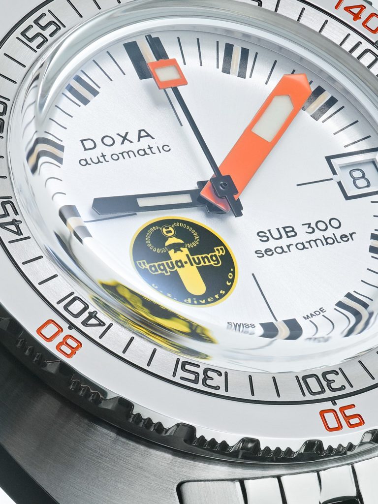 Doxa 50th Anniversary SUB 300 Searambler ‘Silver Lung’ Watch