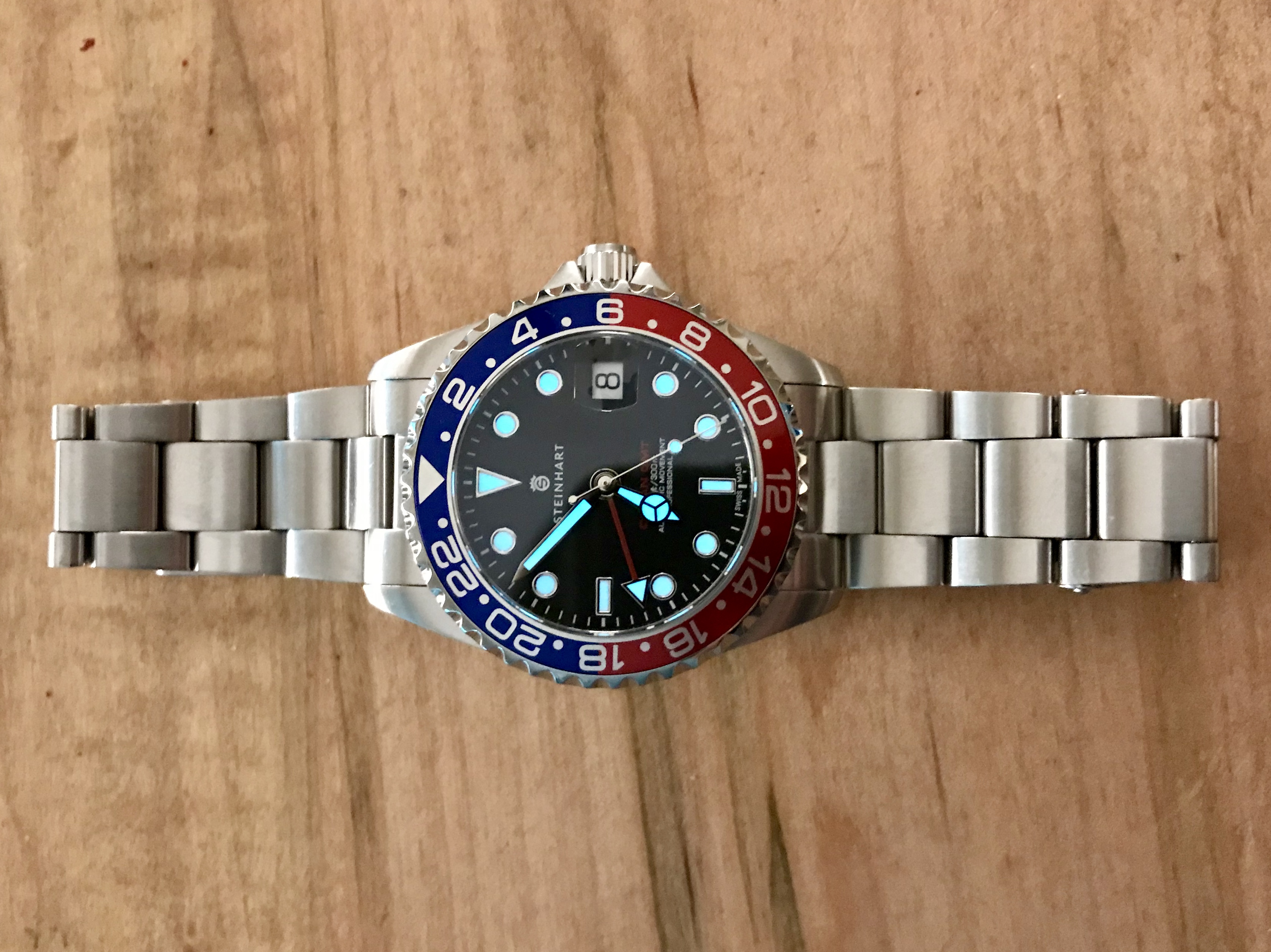 steinhart pepsi gmt 39 jubilee