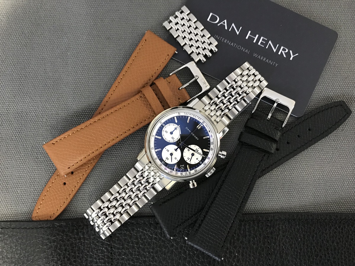 Henry Stainless Steel Black Dial Watch, Watches