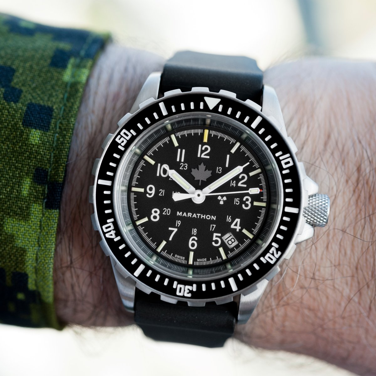 Marathon GSAR 'Grey Maple' Automatic Dive Watch | Two Broke Watch Snobs