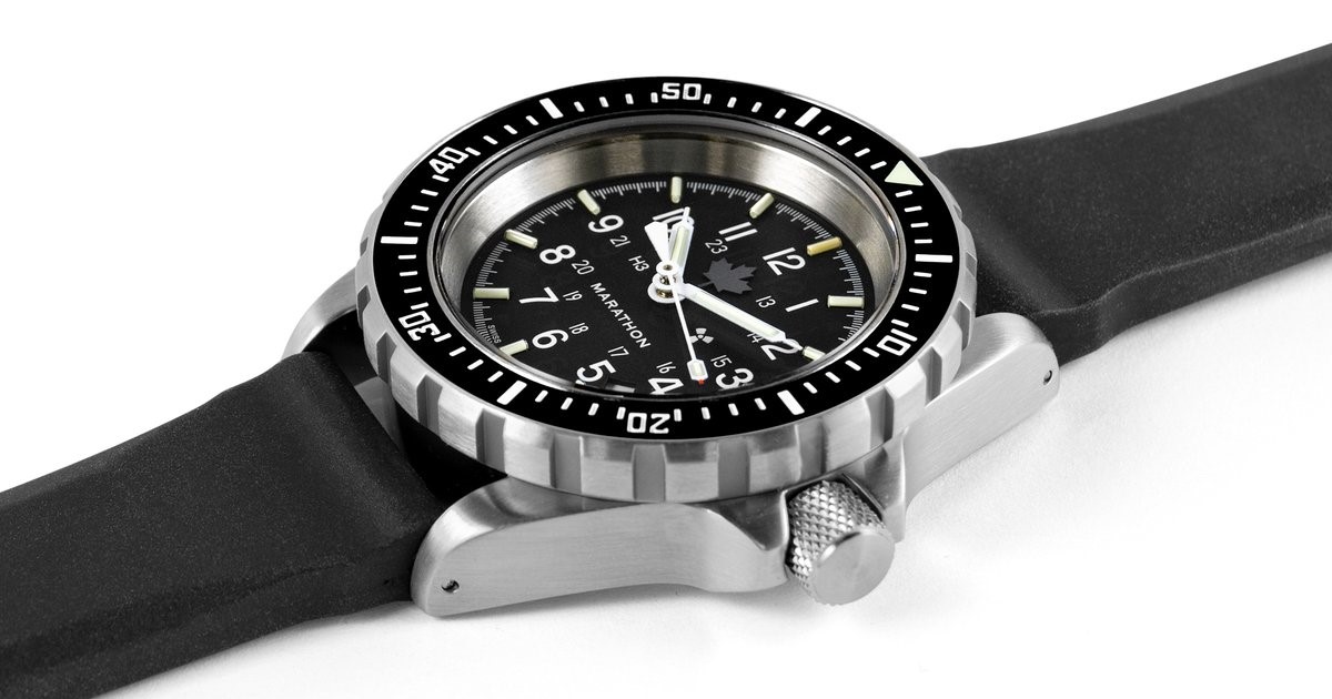 Marathon GSAR 'Grey Maple' Automatic Dive Watch | Two Broke Watch Snobs