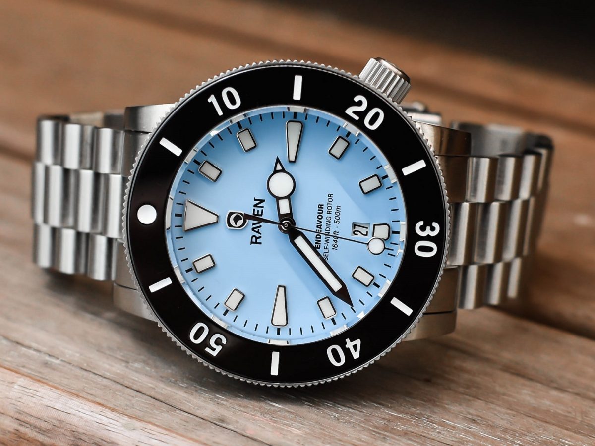 raven dive watch