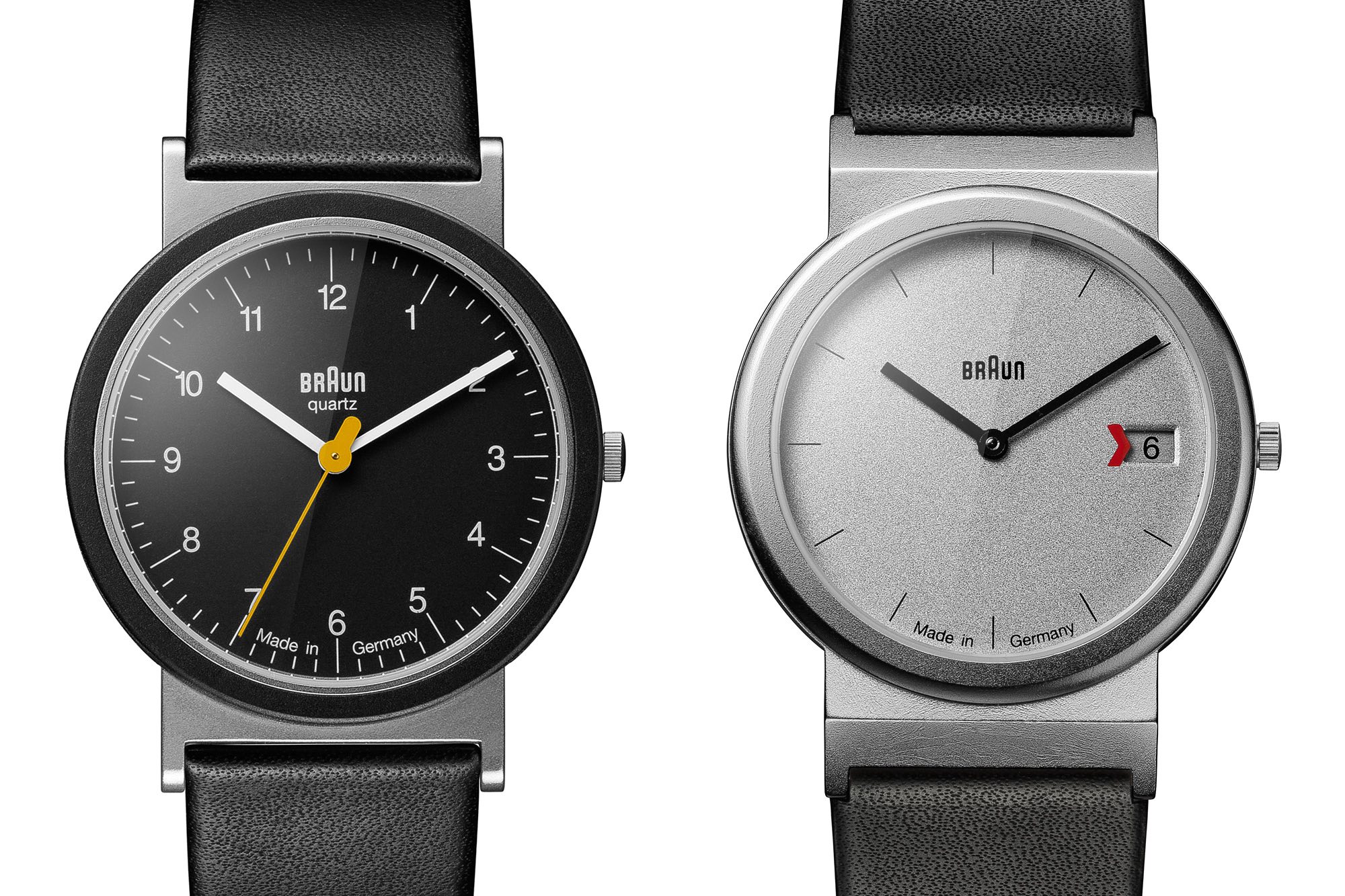 Braun Reissues Two Bauhaus Classics The Aw 10 Aw 50 Two Broke Watch Snobs