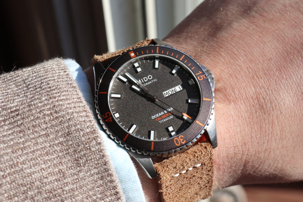 Mido Ocean Star Review Titanium Underdog Diver Extraordinaire Two