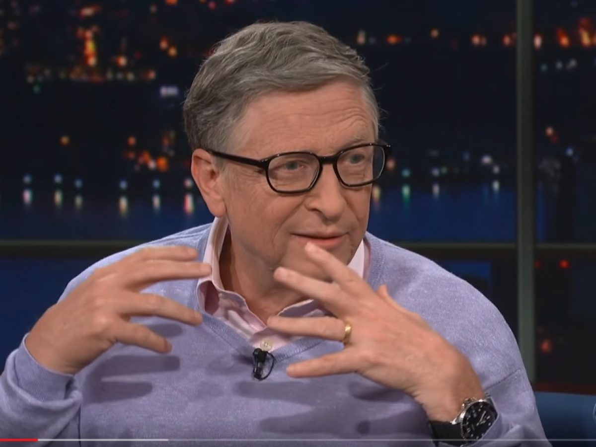 Bill Gates Wearing A Casio Duro Marlin 