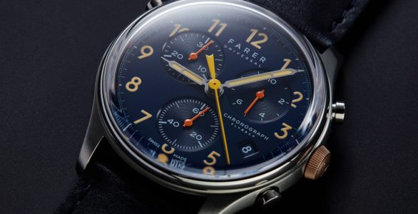 Farer Split-Second Flyback Quartz Chronograph Watches