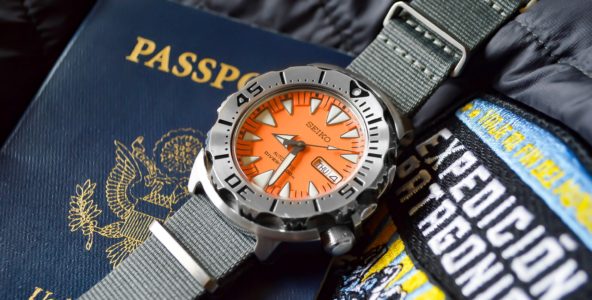 A Life On Wrist: Seiko SRP309 Orange Monster