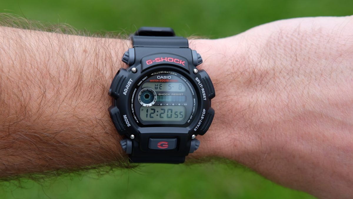 casio illuminator set time hands