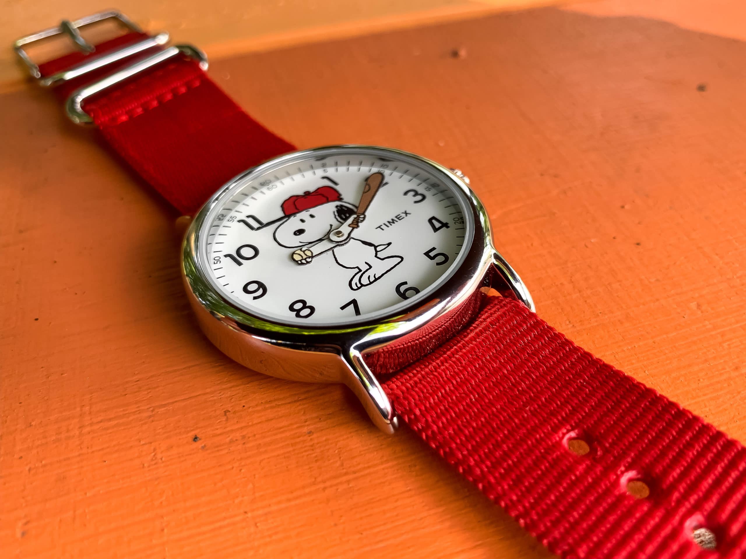 Timex peanuts online snoopy