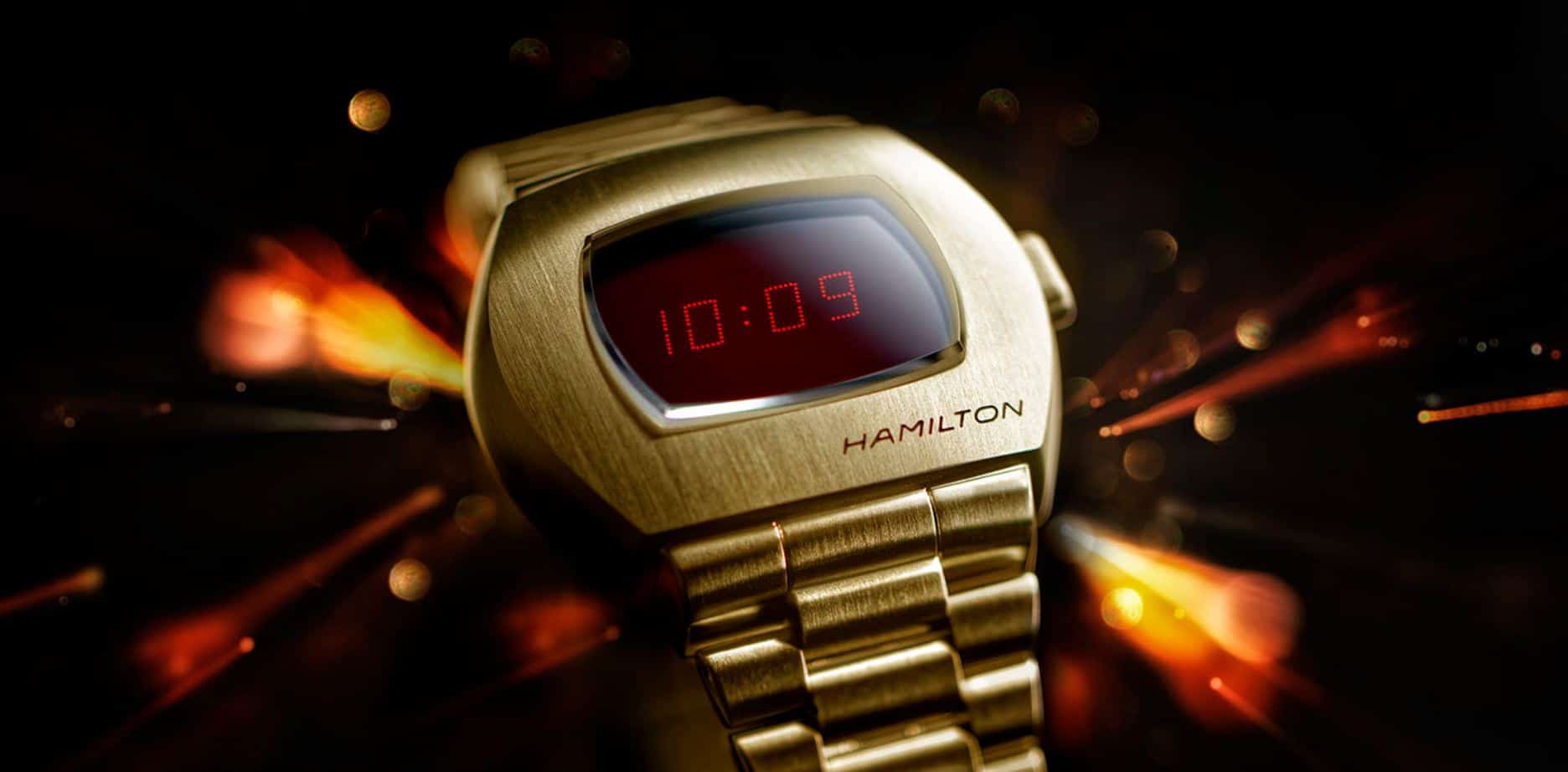 hamilton pulsar led watch