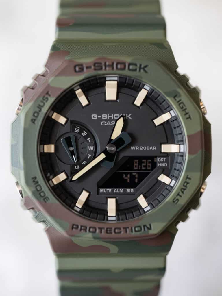 Original + Midsize Casioak Casio G-Shock Watch Review GAMAS2100 GA2100 –  StrapHabit