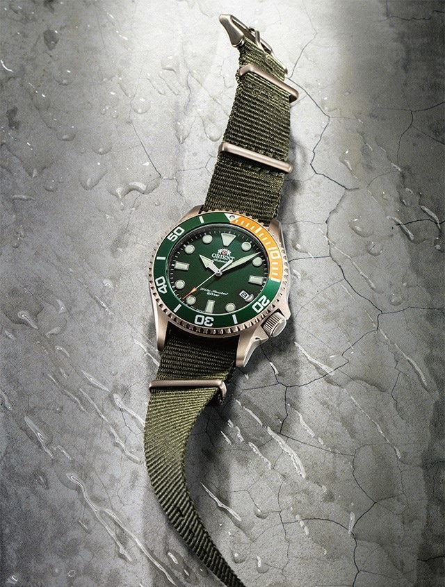 Orient star best sale diver green