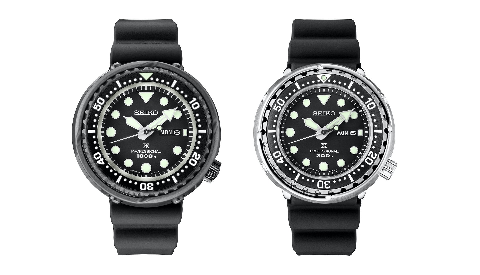 Seiko Tuna S23631 & S23629 Dive Watches | Two Broke Watch Snobs
