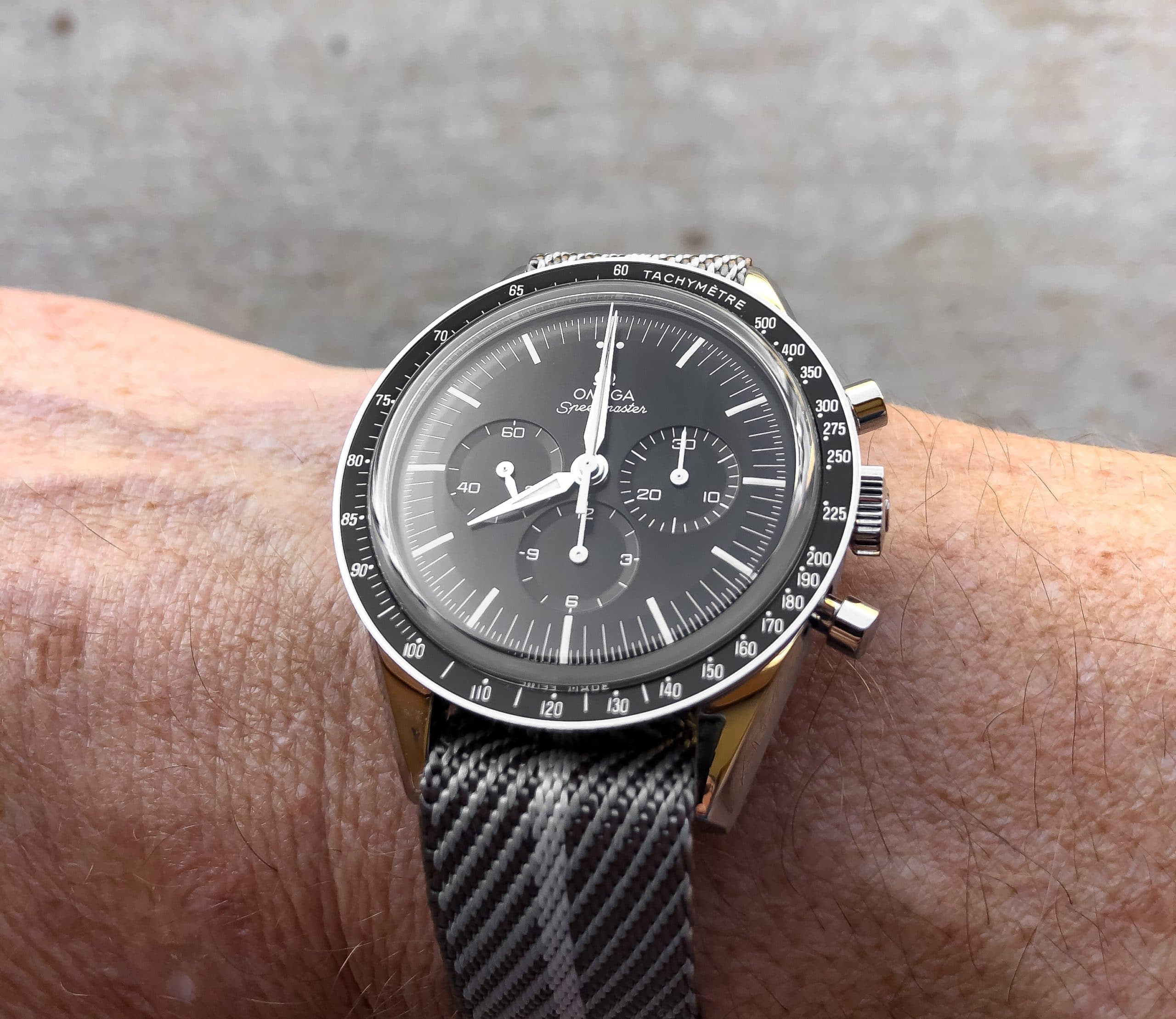 omega space watch