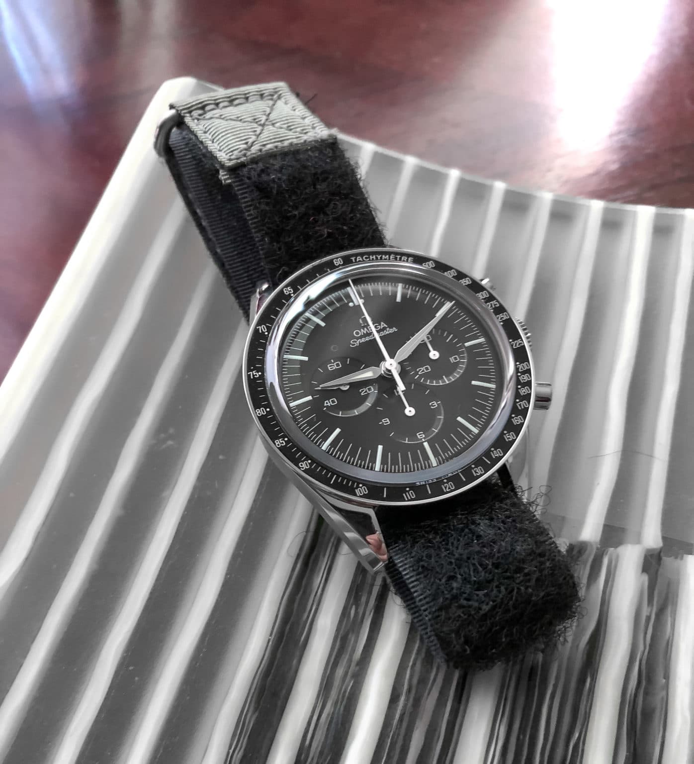 first omega in space steel bracelet