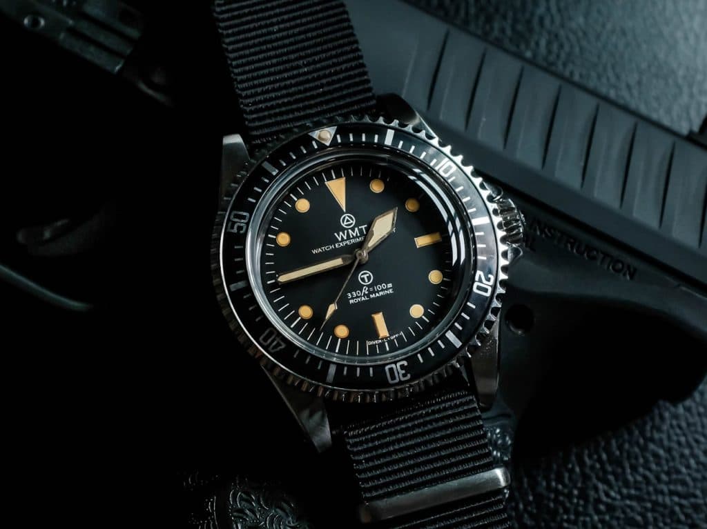 WMT Watch Review: A Pair of Royal Marine Divers | Two Broke Watch 