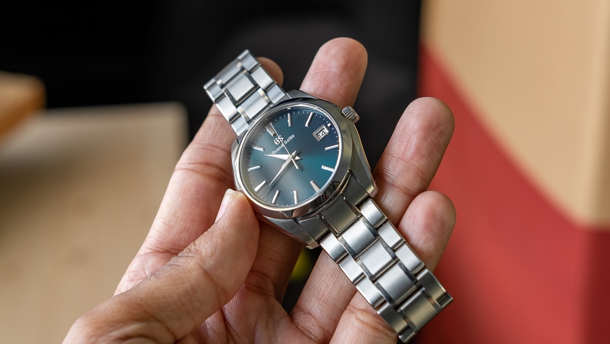 Introducir 97+ imagen grand seiko quartz titanium