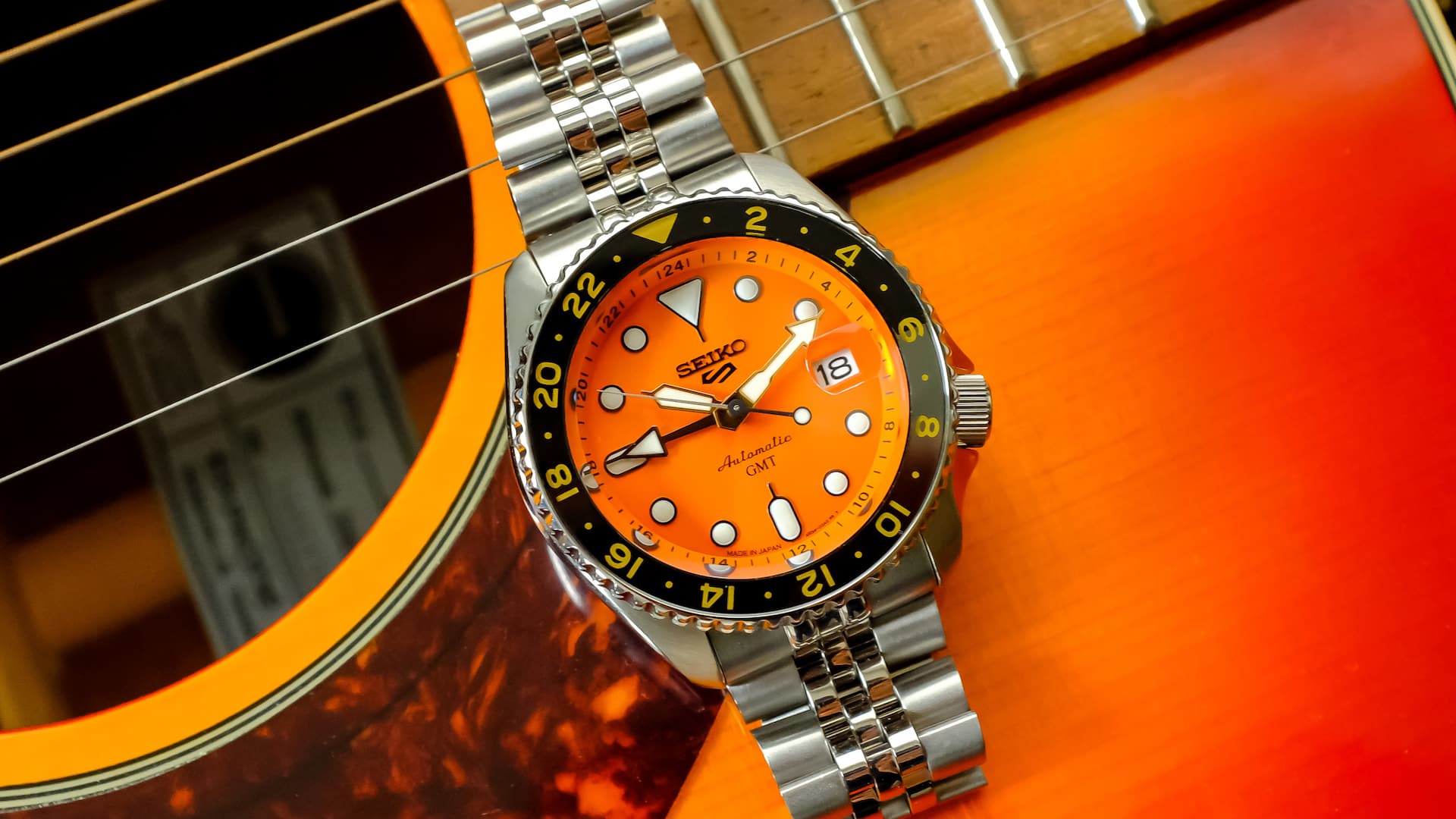 Seiko hotsell orange automatic