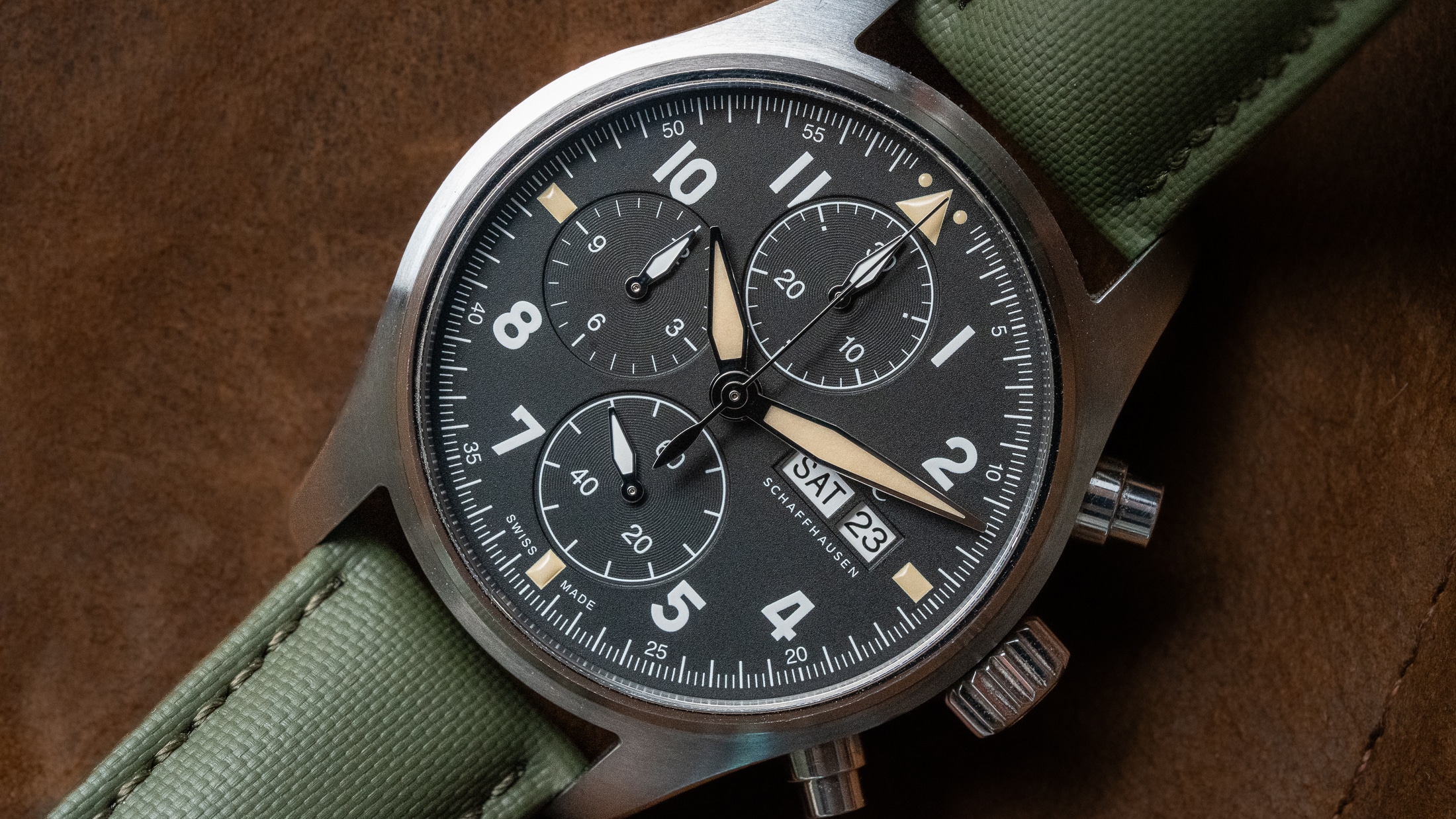IWC Pilot Spitfire Automatic Black Dial Men's Watch IW326803 7613375263357  - Watches, Pilot - Jomashop