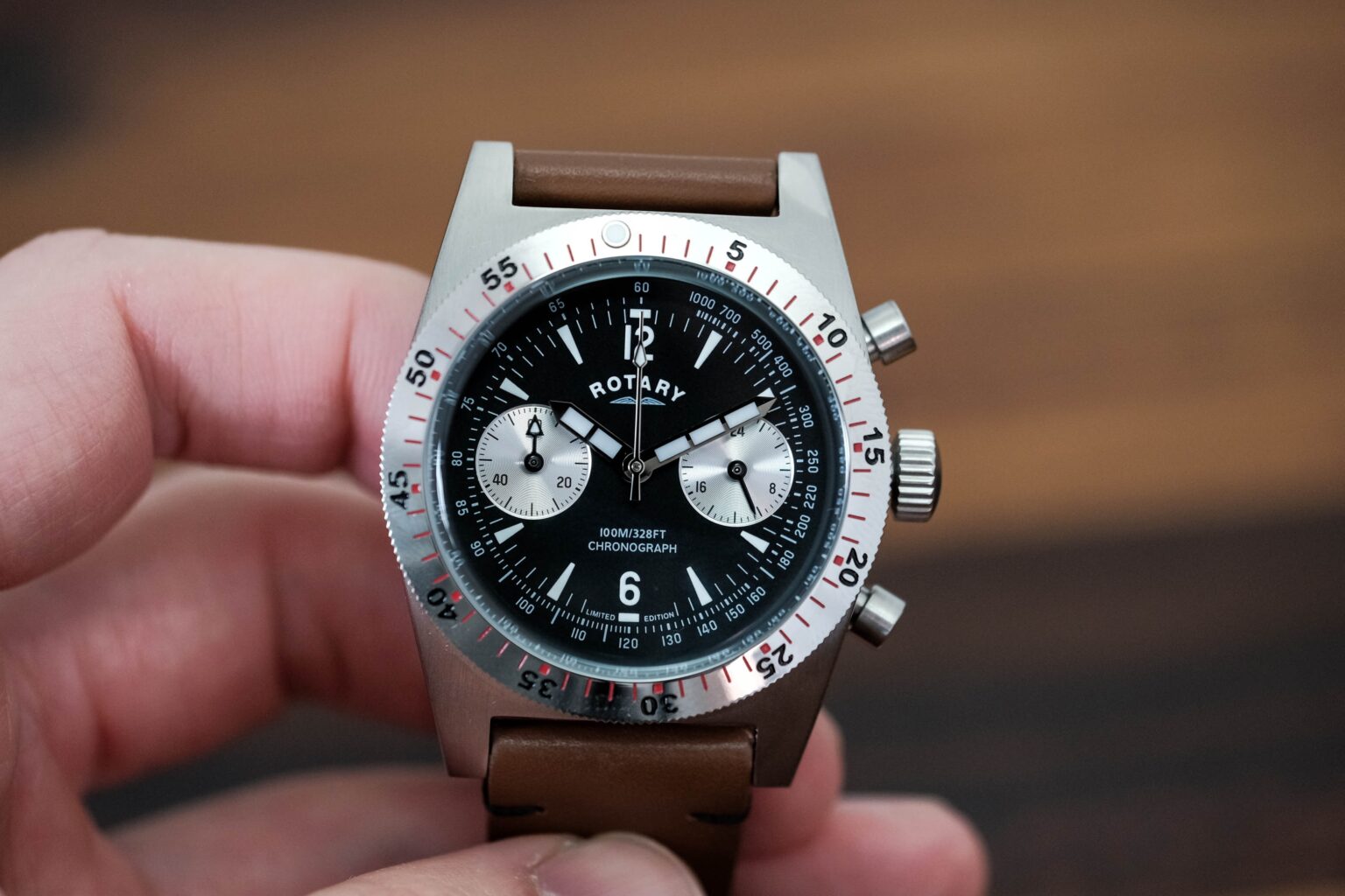 Rotary RW 1895 Heritage Chronograph Limited Edition Review | Two Broke ...