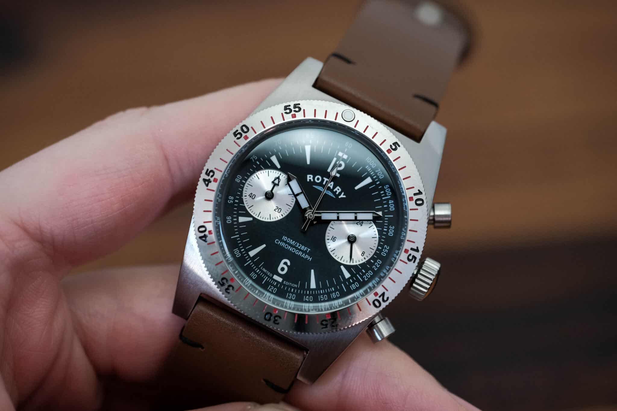 Rotary RW 1895 Heritage Chronograph Limited Edition Review | Two Broke ...