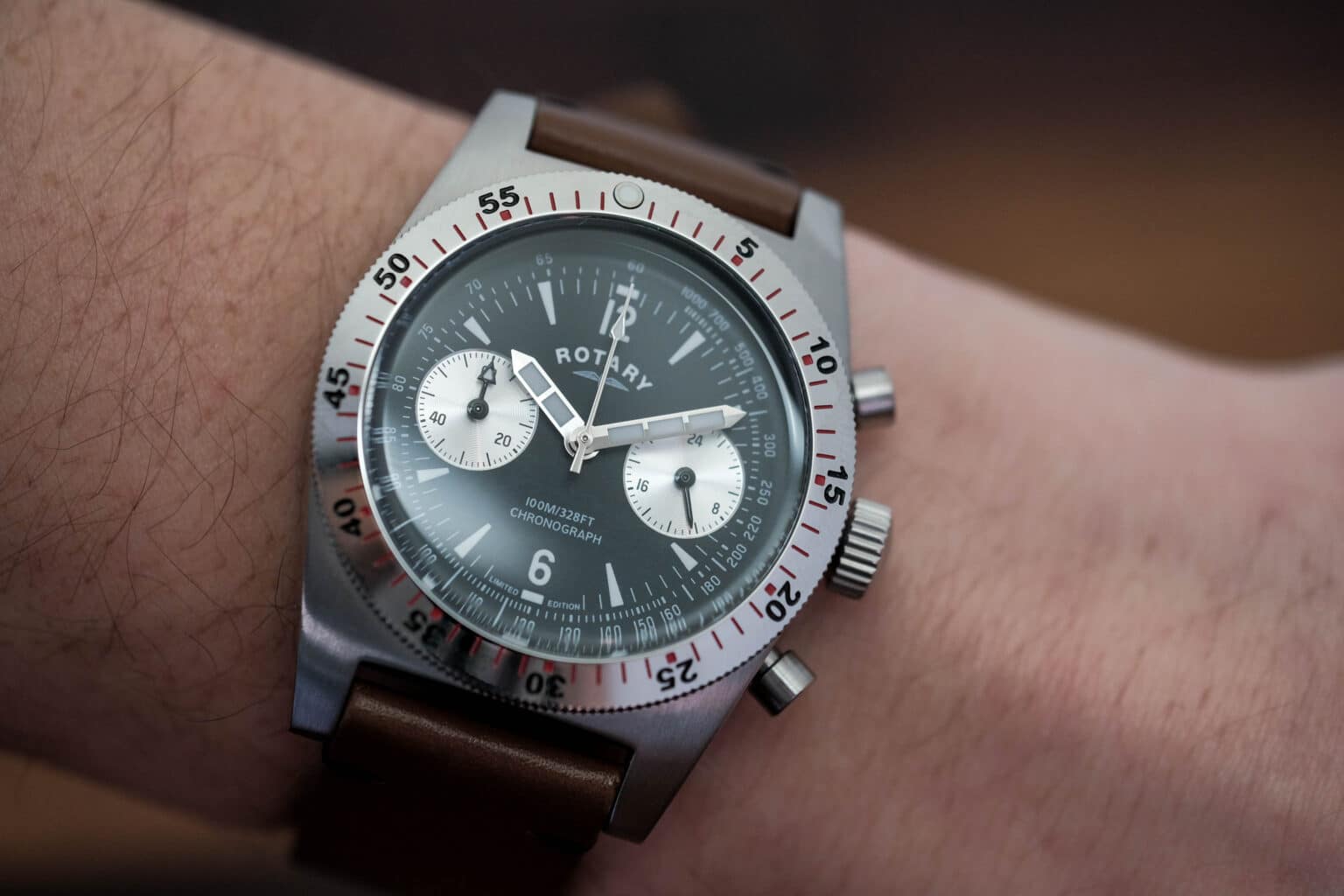 Rotary RW 1895 Heritage Chronograph Limited Edition Review | Two Broke ...