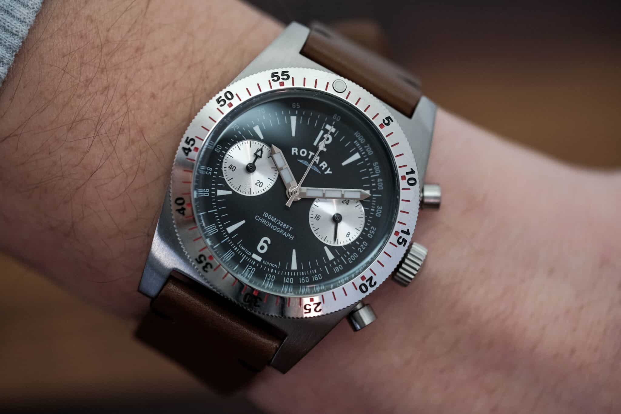 Rotary RW 1895 Heritage Chronograph Limited Edition Review | Two Broke ...