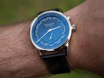 Hands-On Video Review: Nomos Zürich World Time Midnight Blue