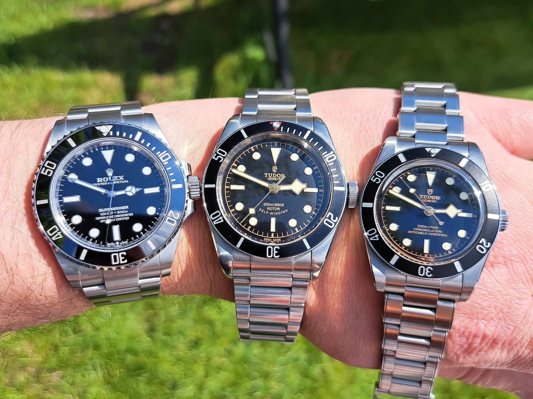 Tudor Black Bay vs. Rolex Submariner What s in a name Two Broke Watch Snobs