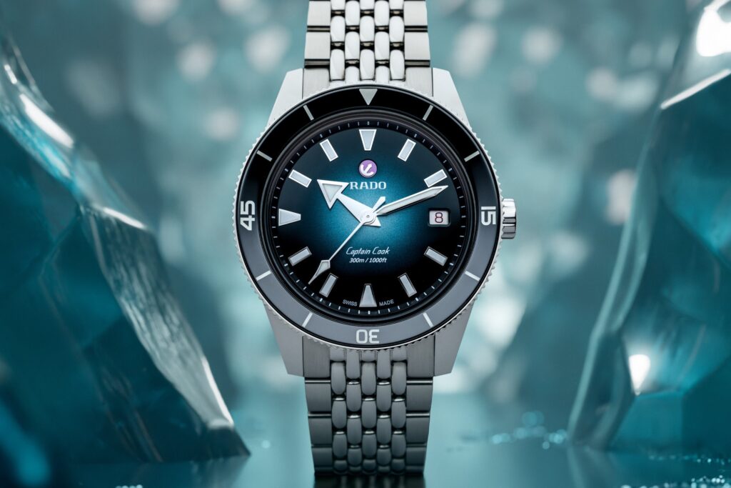 RADO Tradition Captain Cook 超美品 復刻 Introducing The New Two-Tone Rado Captain Cook Automatic
