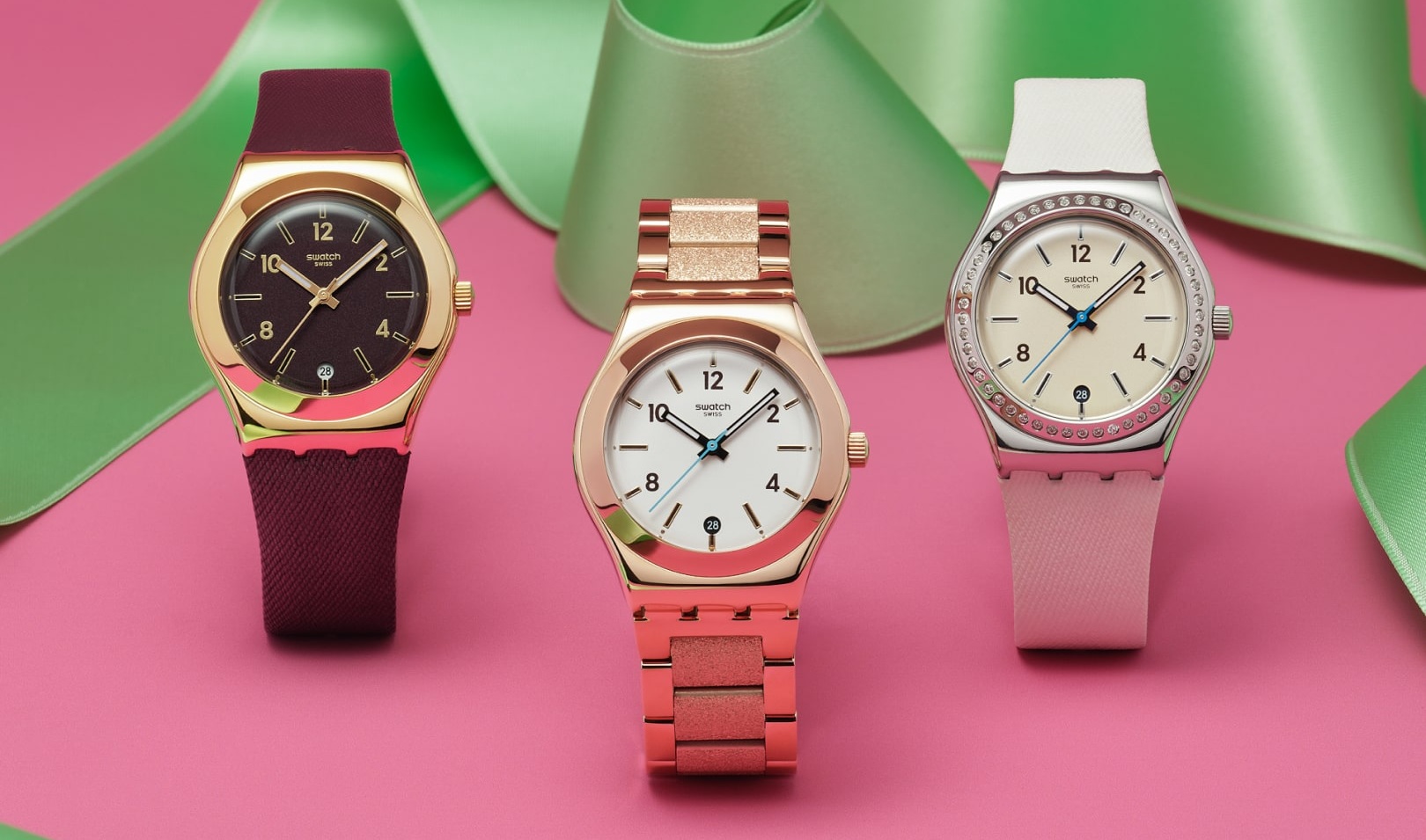 The New Swatch Holiday Collection Finds the Sweet Spot Between Fun and Refined
