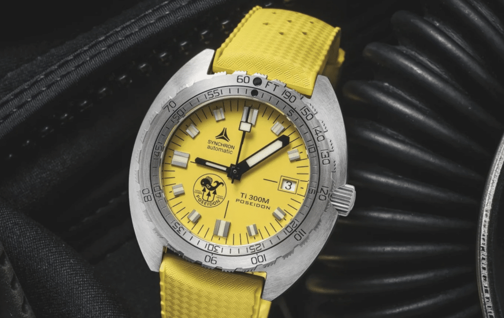 Synchron’s New Titanium Dive Watch Weighs Just 50 Grams