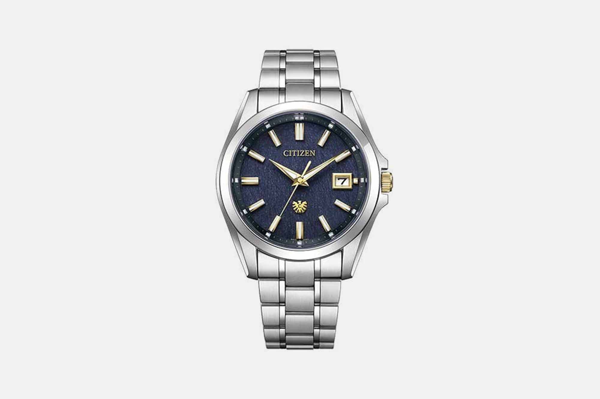 Citizen AQ4094-58L: Indigo Washi Stealth Perpetual Calendar