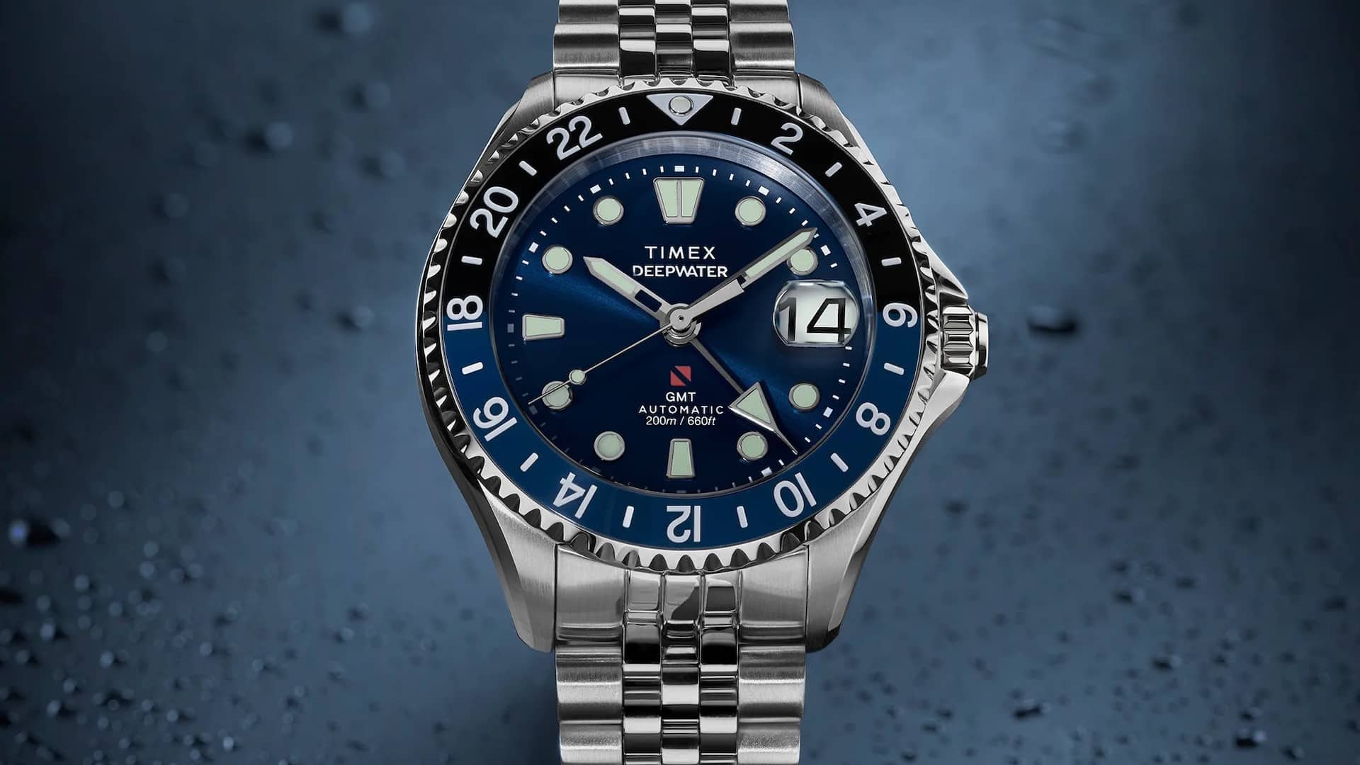 Timex Deepwater Meridian 200 Automatic GMT: Affordable Rolex‑Style Watch
